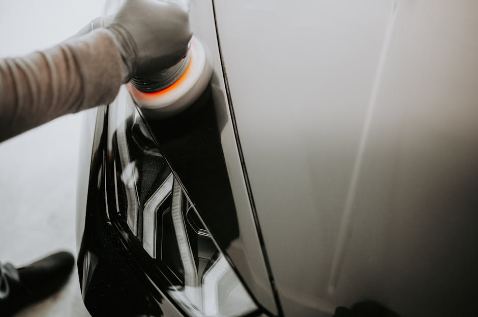 Polishing and protecting car paint